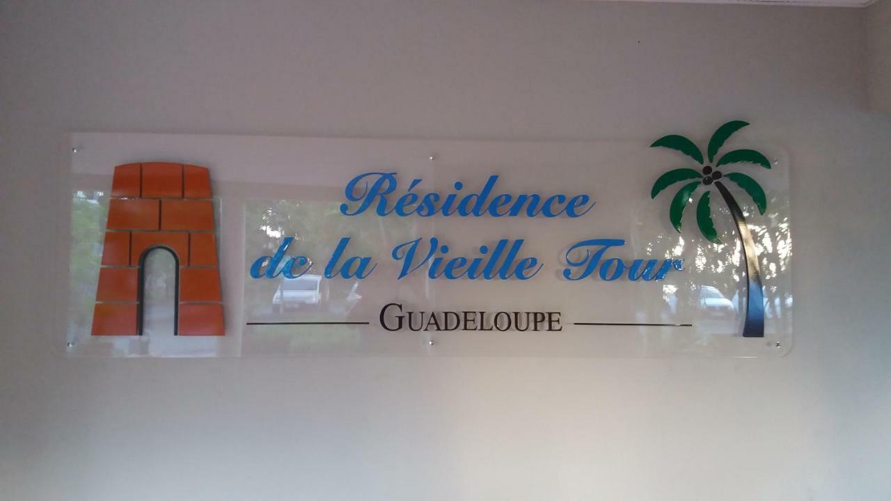 Studio En Bord De Mer - Residence La Vieille Tour Le Gosier  Kültér fotó